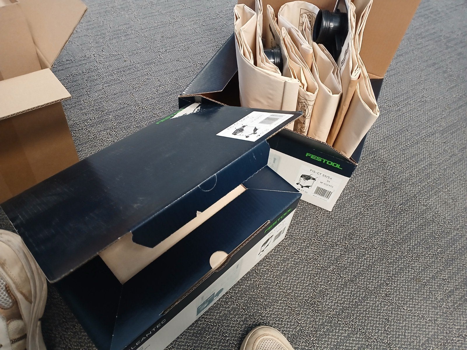 Festool FIS-CT 55/5 filterzakken stozuigerzakken (9 stuks), Ophalen of Verzenden, Nieuw