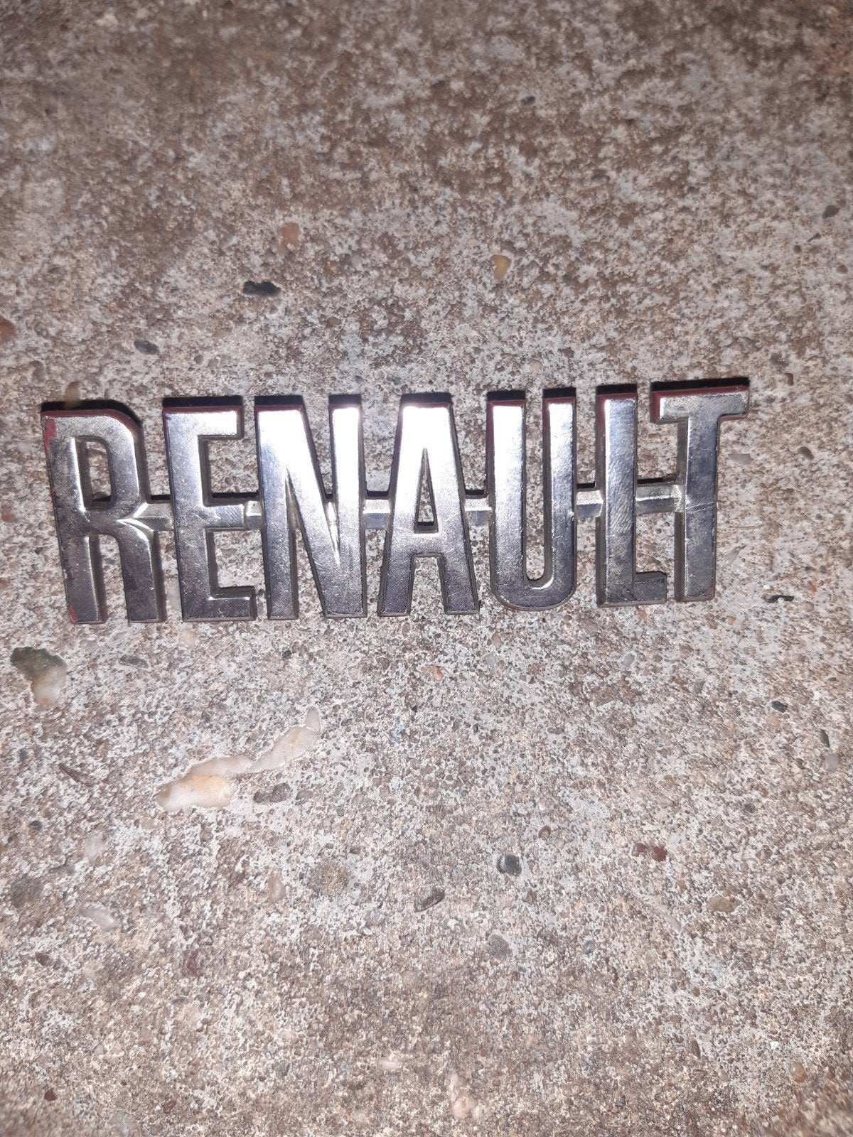 Renault logo embleem., Ophalen of Verzenden