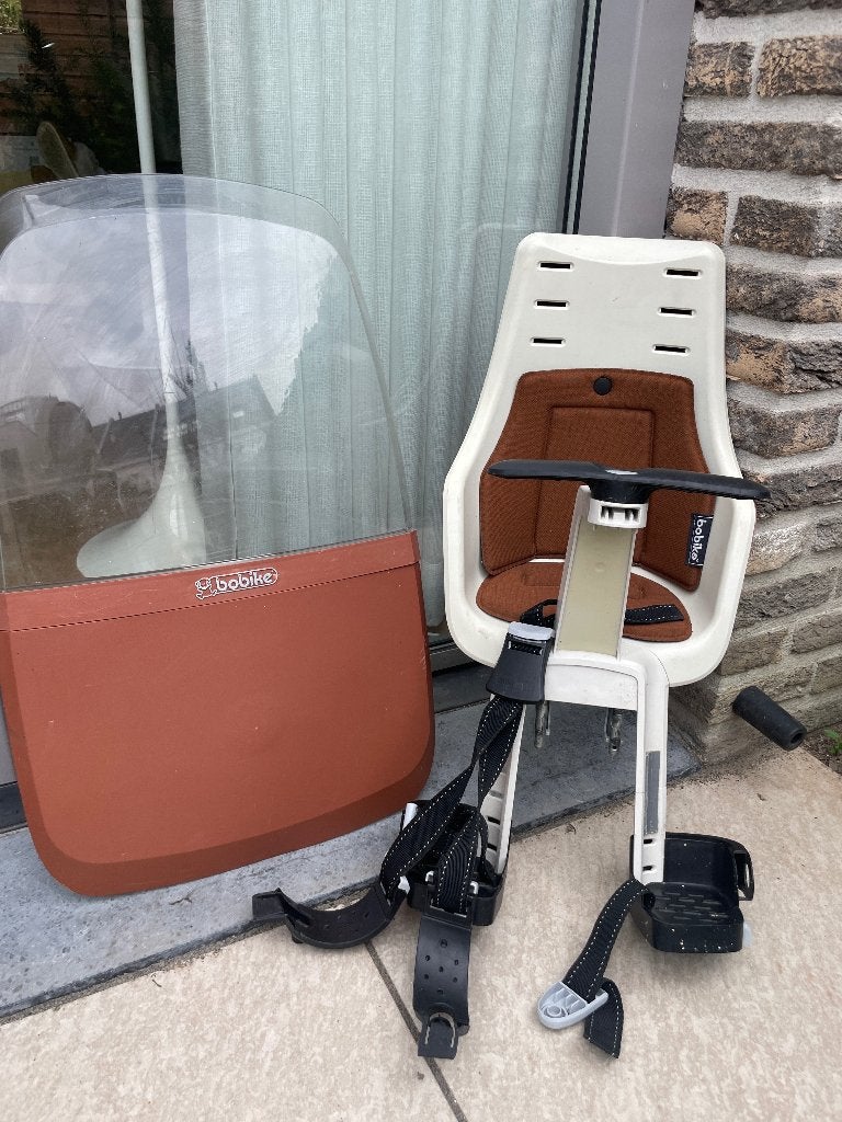 Fietsstoeltje Bobike, Ophalen, Gebruikt, Voorzitje, Bobike