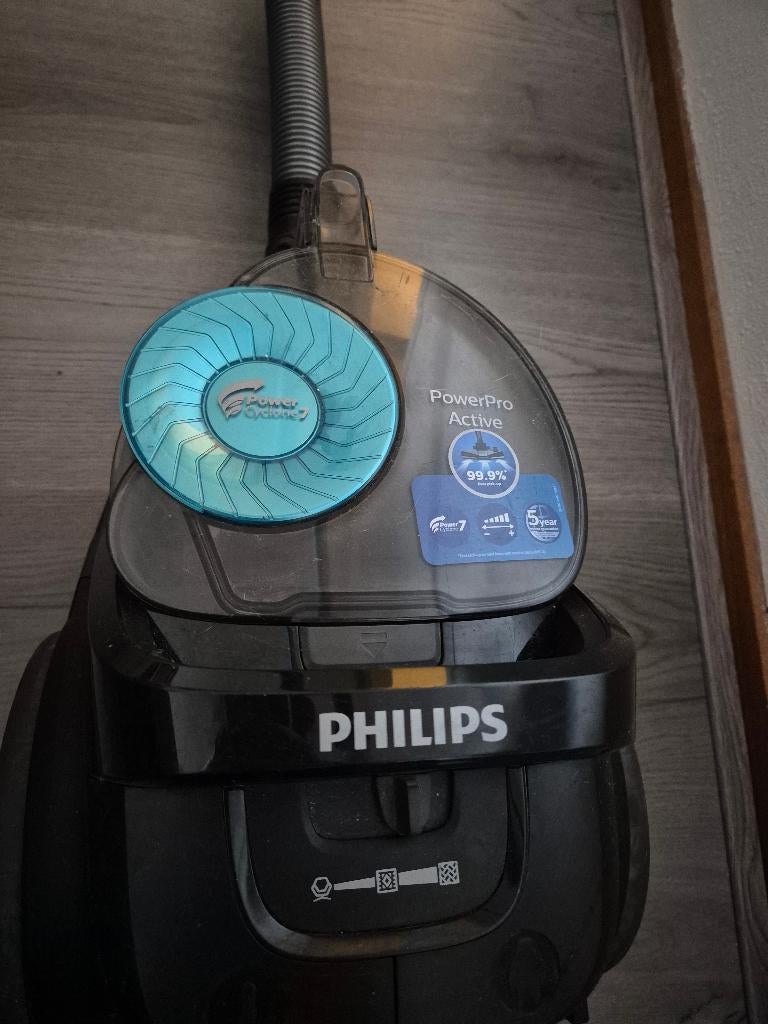 Philips powercyclone 7 stofzuiger, Ophalen, Philips, Overige typen, Zo goed als nieuw