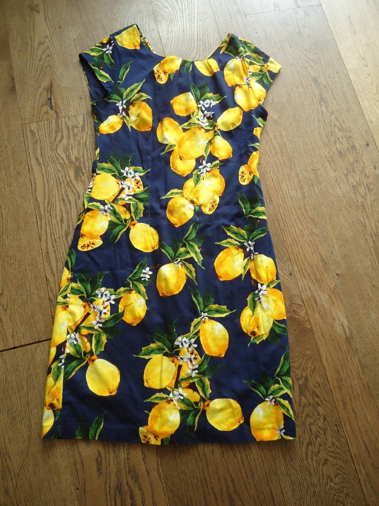 Blauw SMASHED LEMON jurkje maat 36, Kleding | Dames, Blauw, Ophalen of Verzenden, Knielengte, Smashed Lemon