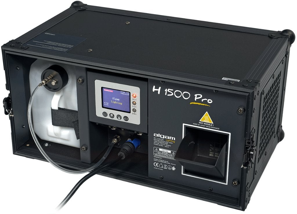 ALGAM LIGHTING - H1500-PRO Hazer, Geluidgestuurd, Nieuw, Ophalen of Verzenden, .