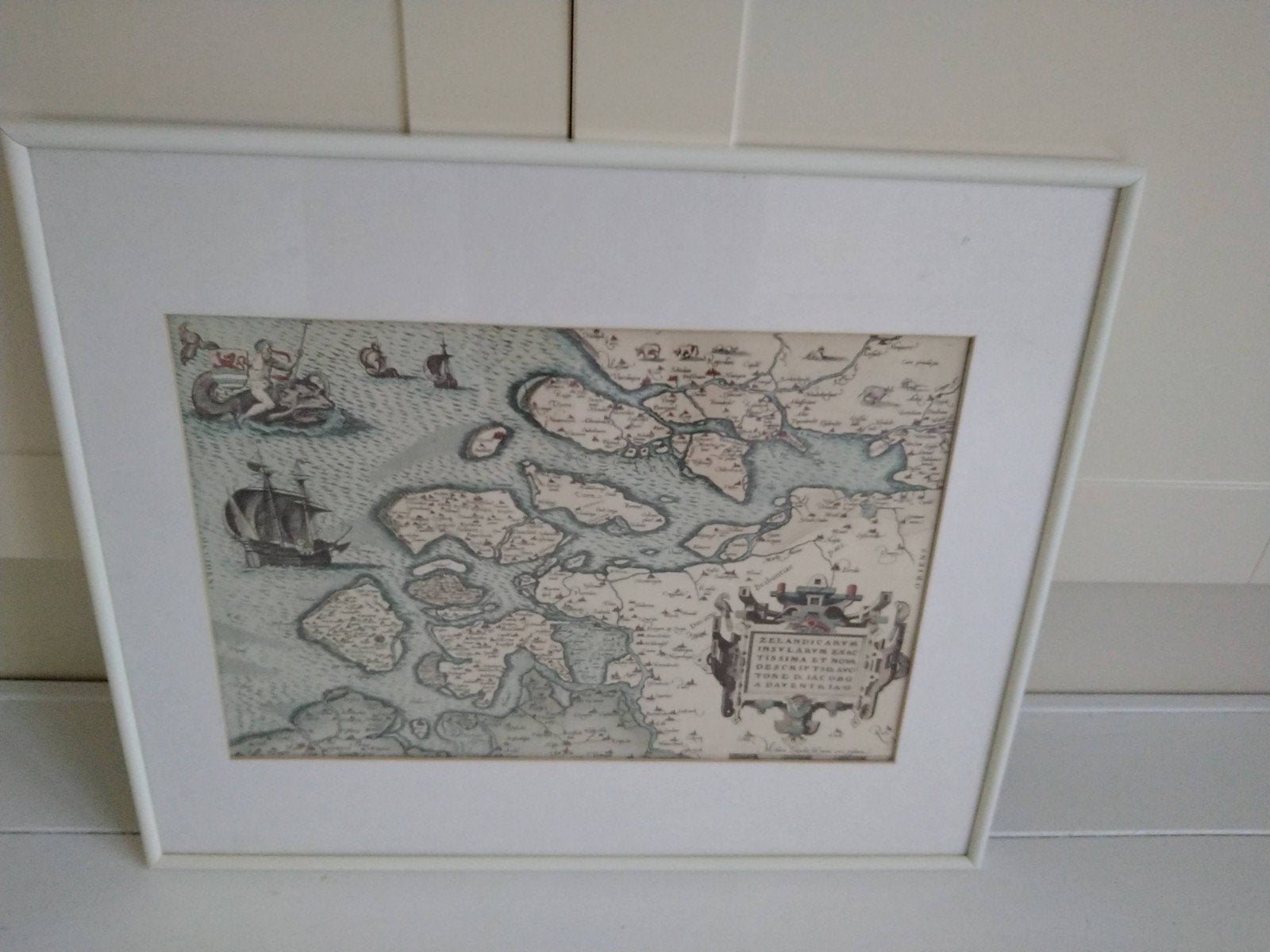 Oude kaart van Zeeland, Ophalen