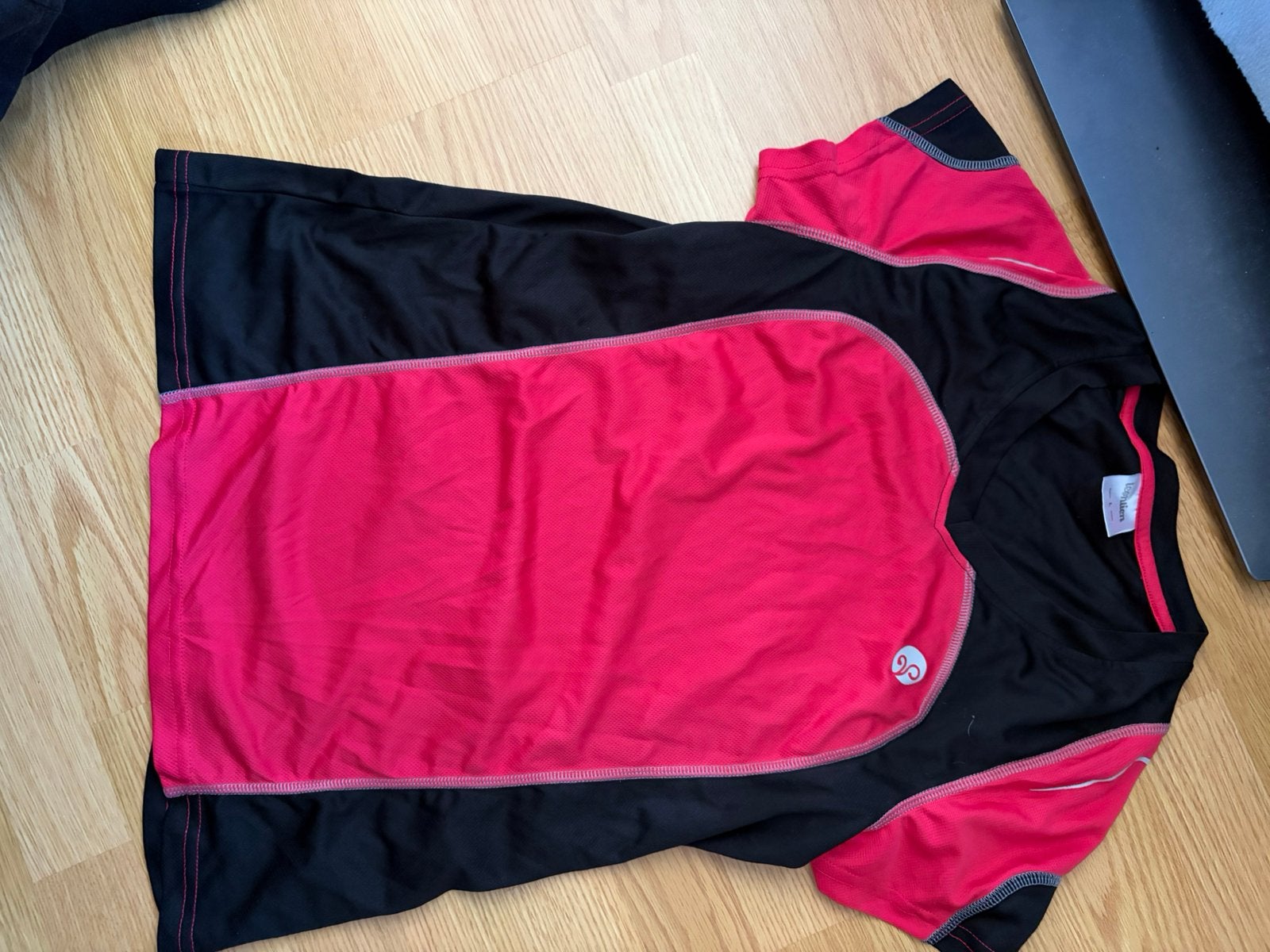 Dames sportshirt Leontien, Maat 42/44 (L), Ophalen of Verzenden, Roze, Fitness of Aerobics
