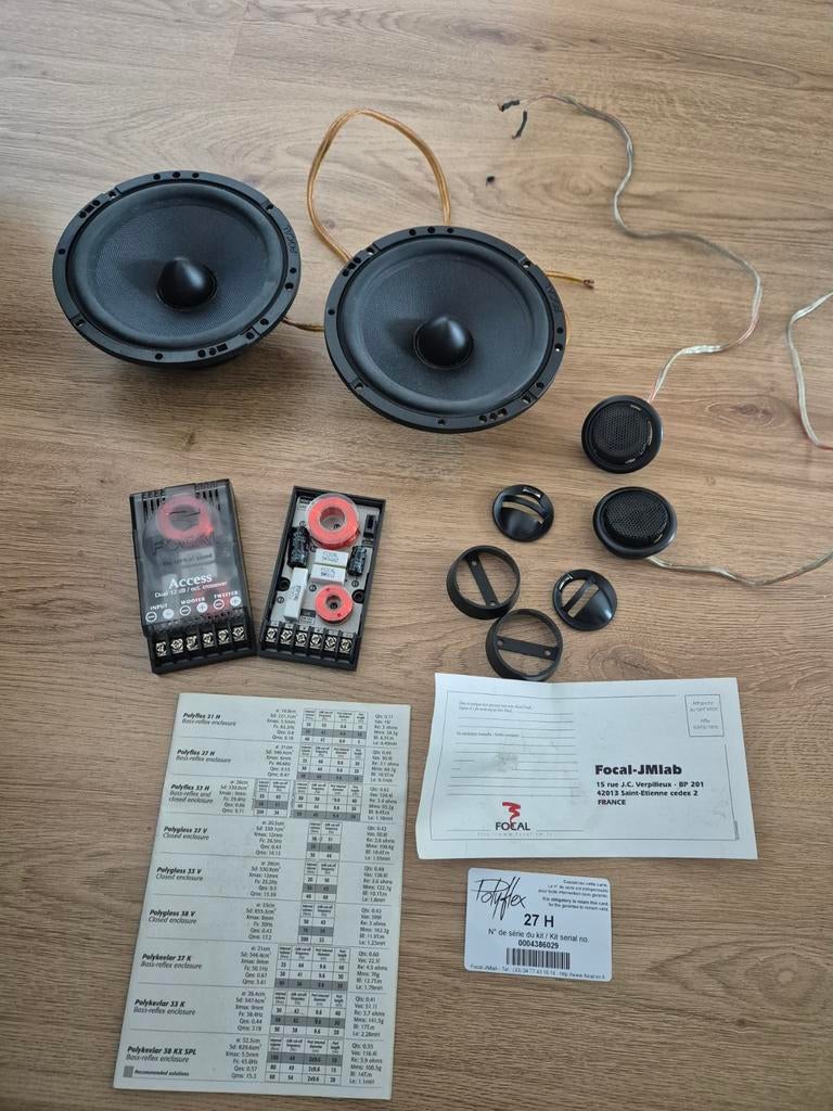 Focal high end compo set, Ophalen of Verzenden