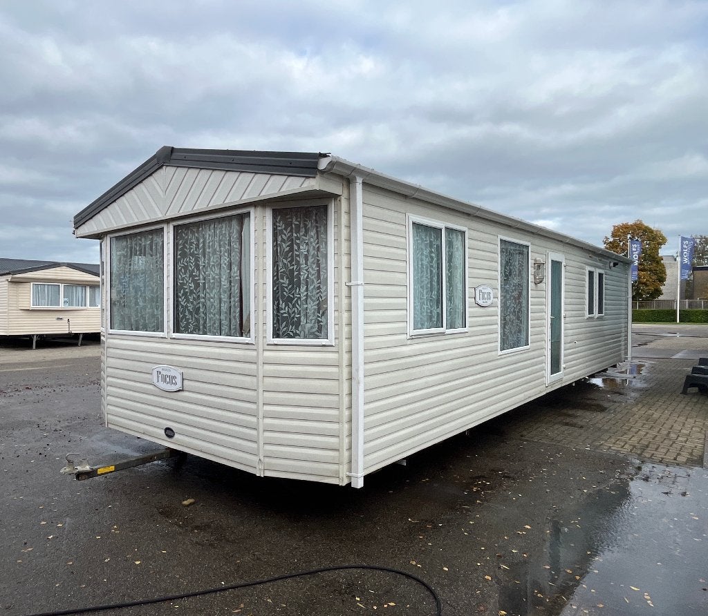 Stacaravan ABI Focus 2 slkp DG en CV incl. transport, Caravans en Kamperen, Tot en met 4