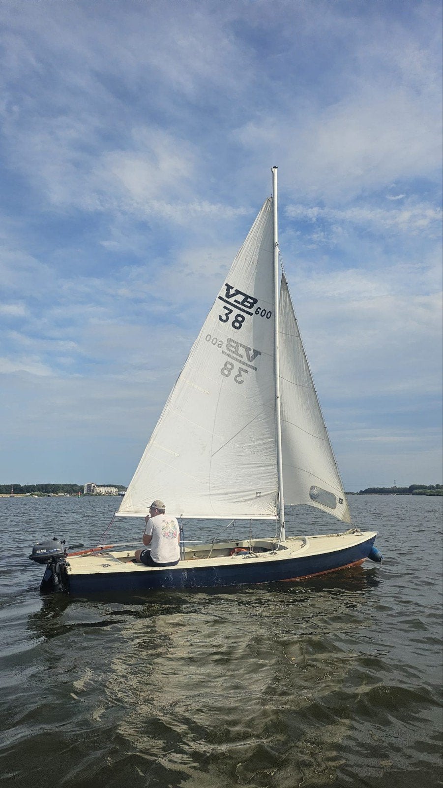 Volksboot 600 met trailer - Klaar om te zeilen!, Ophalen, Gebruikt, Minder dan 15 m², 3 tot 6 meter