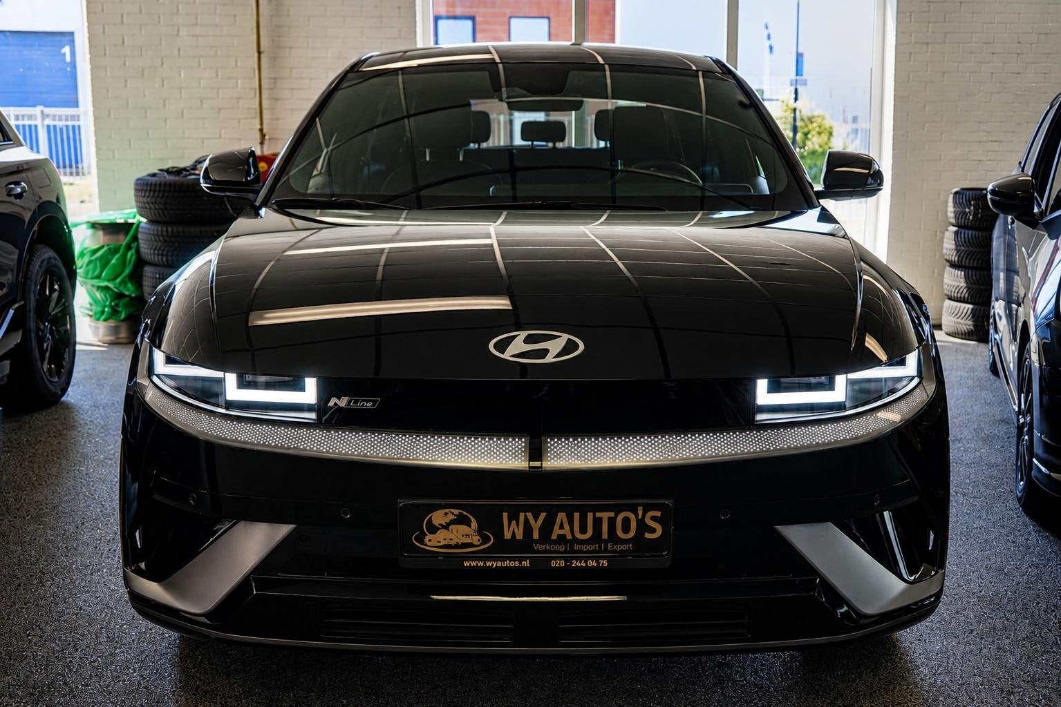 Hyundai IONIQ 5 N Line Business 84 kWh SOH100%|LED Grill|Sto, Auto's, Hyundai, Automaat, 228 pk, Achterwielaandrijving, Gebruikt