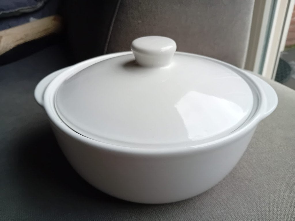 Villeroy & Boch VIVO oven/magnetronschaal met deksel., Keramiek, Ophalen of Verzenden, Overige stijlen, Schaal of Schalen