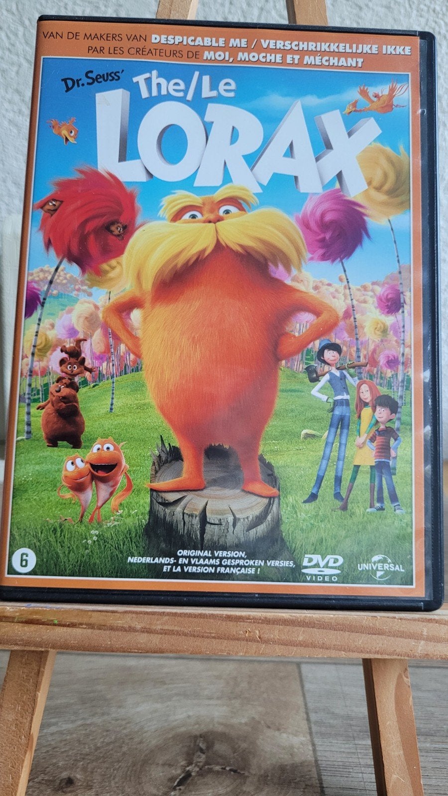 Dr. Seuss' The Lorax DVD - Nederlands gesproken, Bonusmateriaal, Nederlands, Animatie, Alle leeftijden