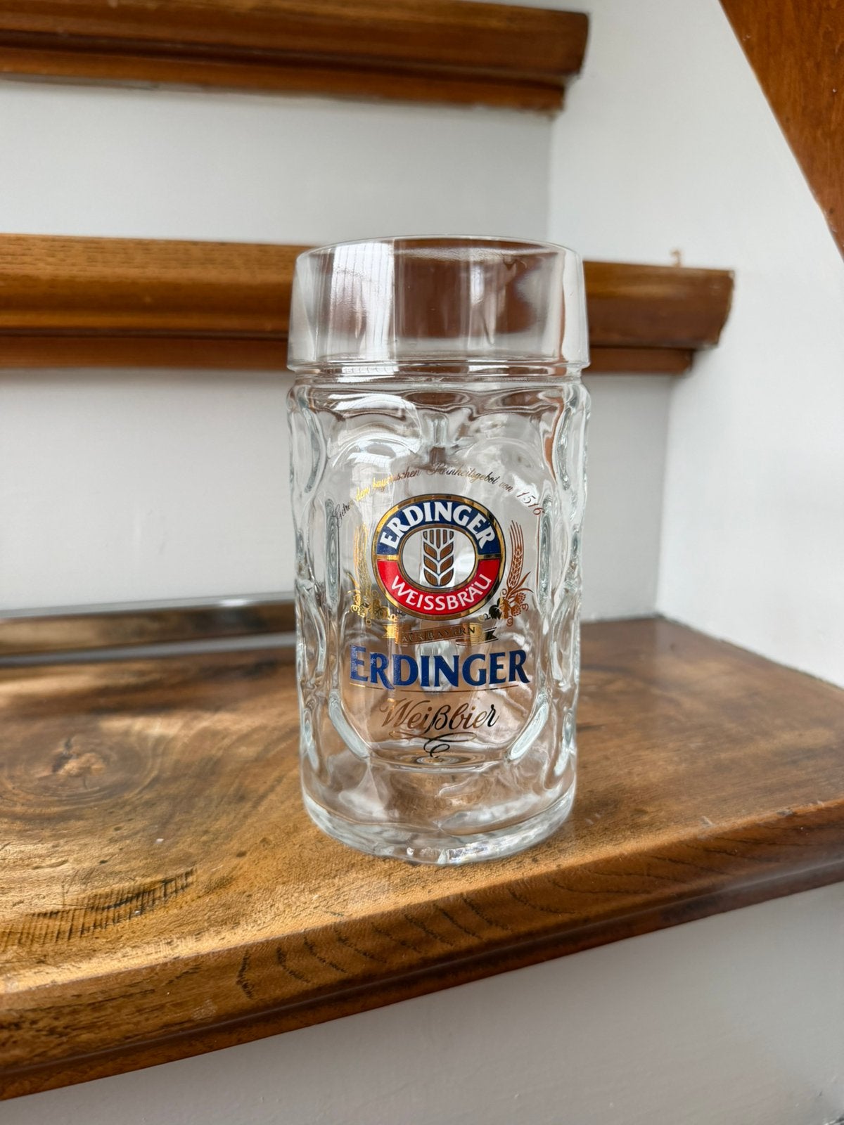 Erdinger weissbier bierpul 0,5L, Ophalen of Verzenden, Zo goed als nieuw, Pul(len), Overige merken