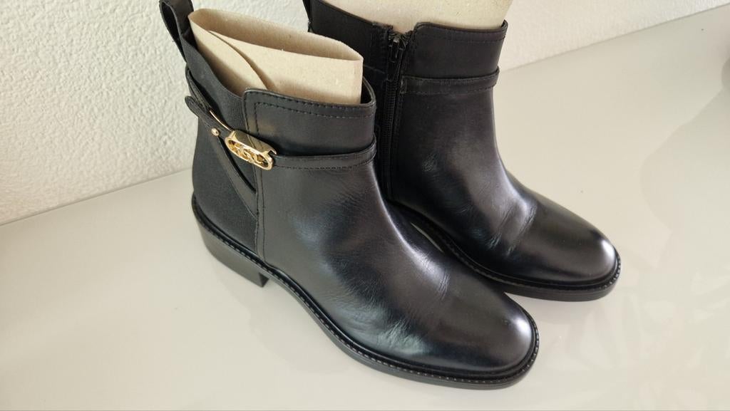 DUNE London enkellaarsjes NIEUW zwart maat 39, Dune london, Verzenden, Zwart, Lage of Enkellaarzen