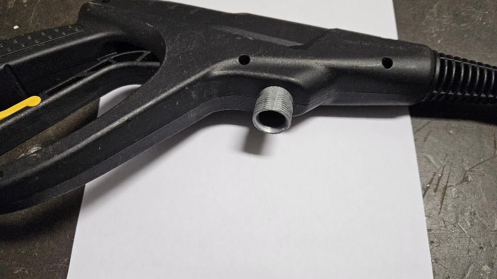 gezocht : pistool voor hogedruk reiniger, M22/15 aansluiting, Tuin en Terras, Hogedrukreinigers, Ophalen of Verzenden, Elektrisch