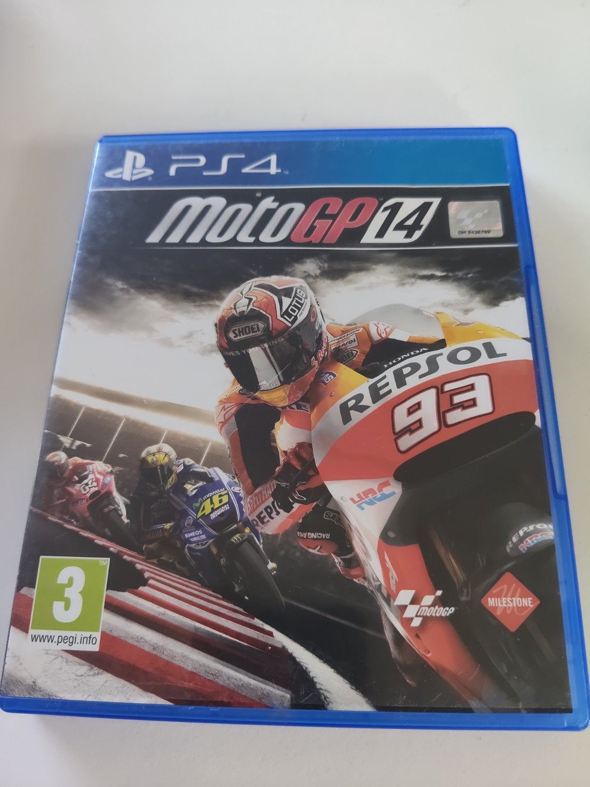 MotoGP 14 PS4 - Racegame voor PlayStation 4, Ophalen of Verzenden, Zo goed als nieuw, Blauw
