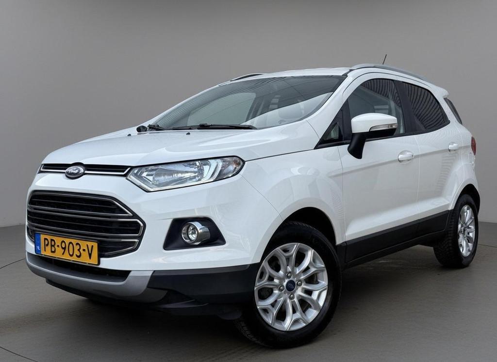 Ford EcoSport 1.0 EcoBoost Titanium Airco Cruise Led Navi 17, Auto's, Voorwielaandrijving, 125 pk, Gebruikt, Ecosport