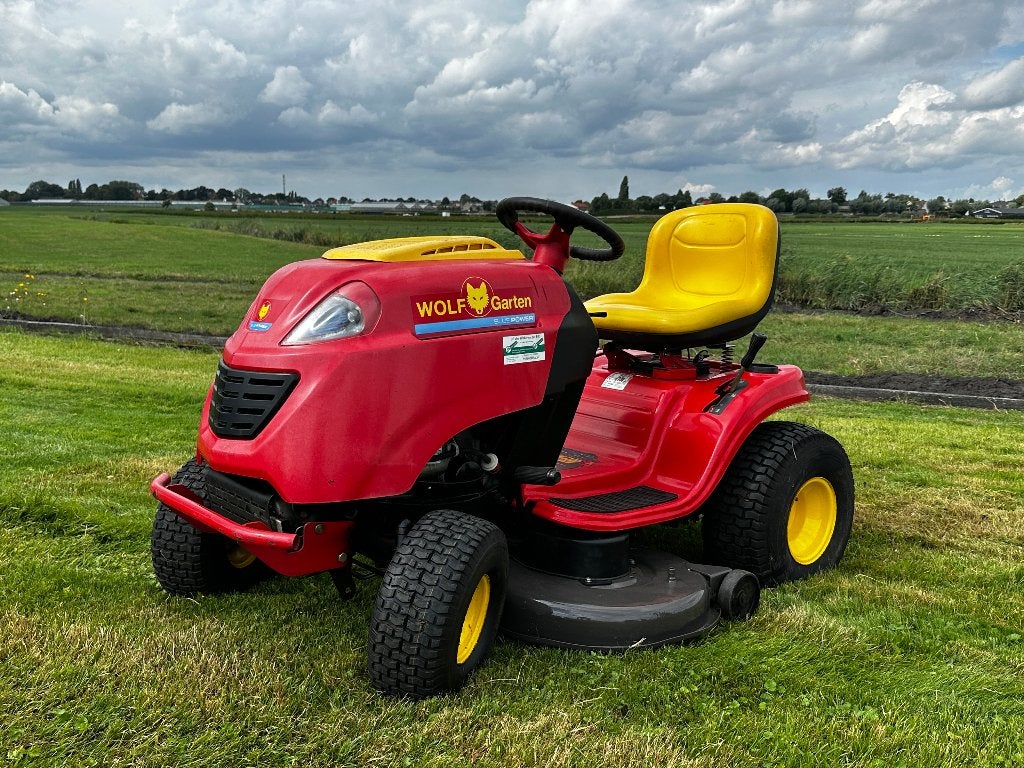 WOLF-Garten Zitmaaier 106 cm – 20 PK V-Twin 656 cc, Elektrische starter, Ophalen of Verzenden, Zo goed als nieuw, 90 tot 120 cm