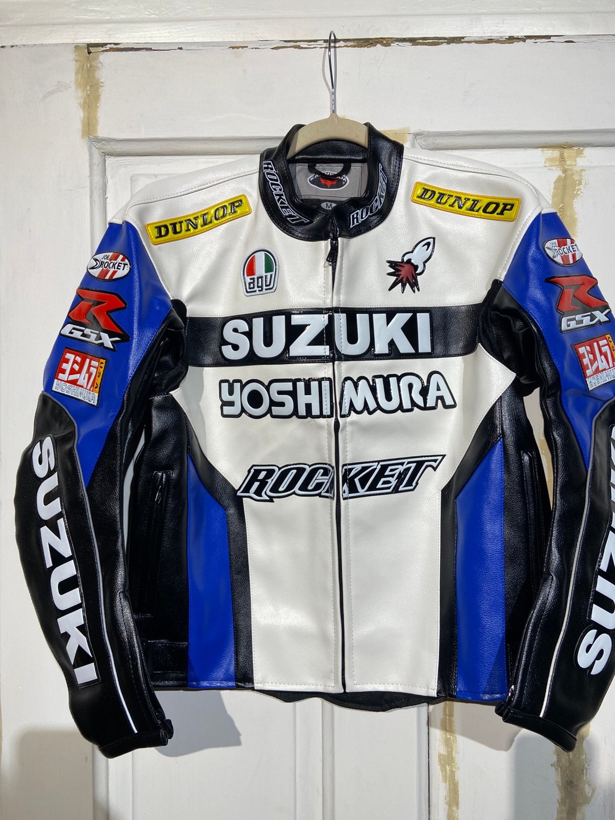Suzuki Yoshimura-motorjas (maat M) Vintage, Ophalen of Verzenden, Nieuw zonder kaartje, Dames, Jas | leer