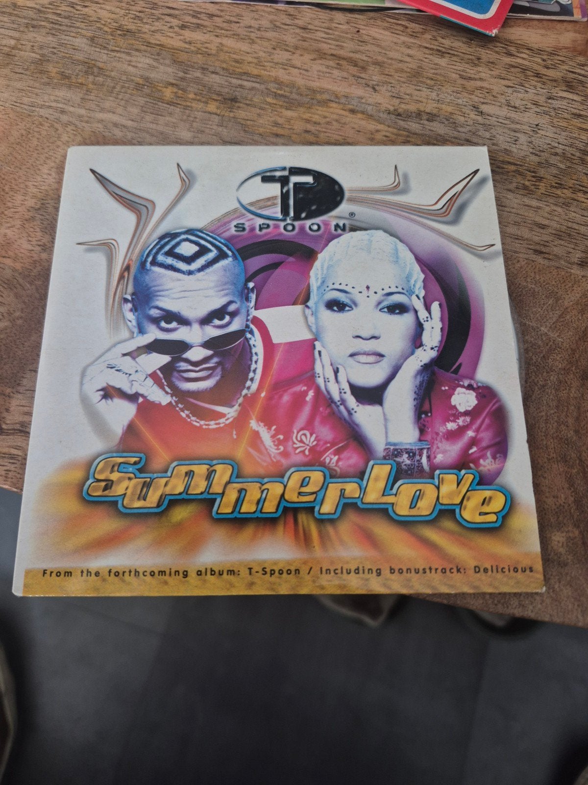 T-Spoon - Summer Love CD Single (1999), Ophalen of Verzenden, Gebruikt, Dance en House, Met bonustracks