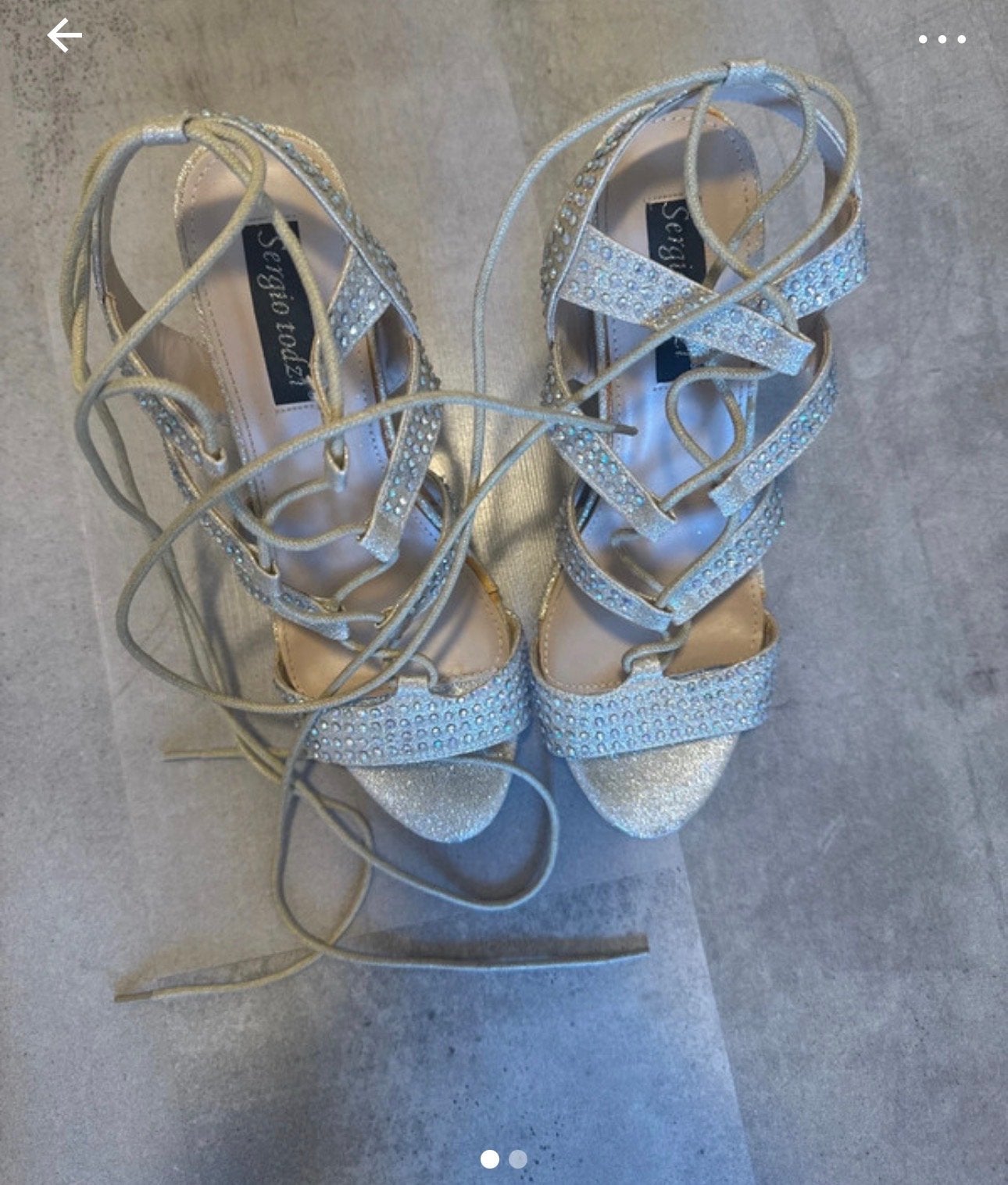 Zilveren  Pumps met Strass Maat 38, Ophalen, Overige kleuren, Pumps