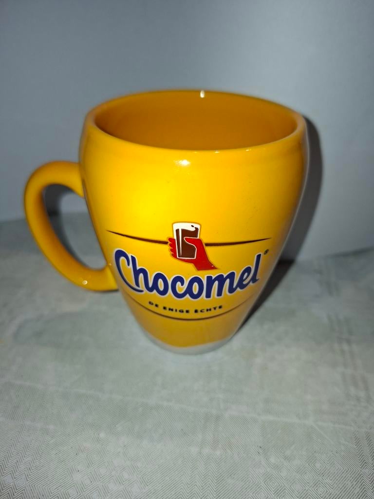 Chocomel mok Langnek, winter Efteling, Ophalen of Verzenden, Zo goed als nieuw, Gebruiksvoorwerp