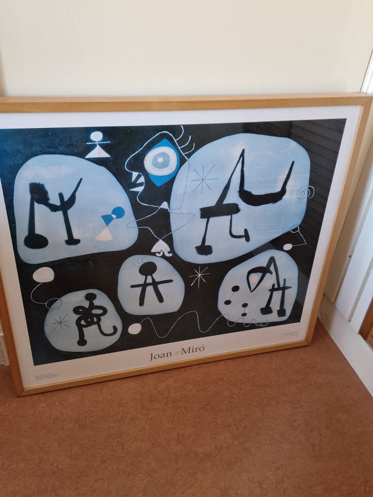 Joan Miró afm 83 x 73 cm, Ophalen
