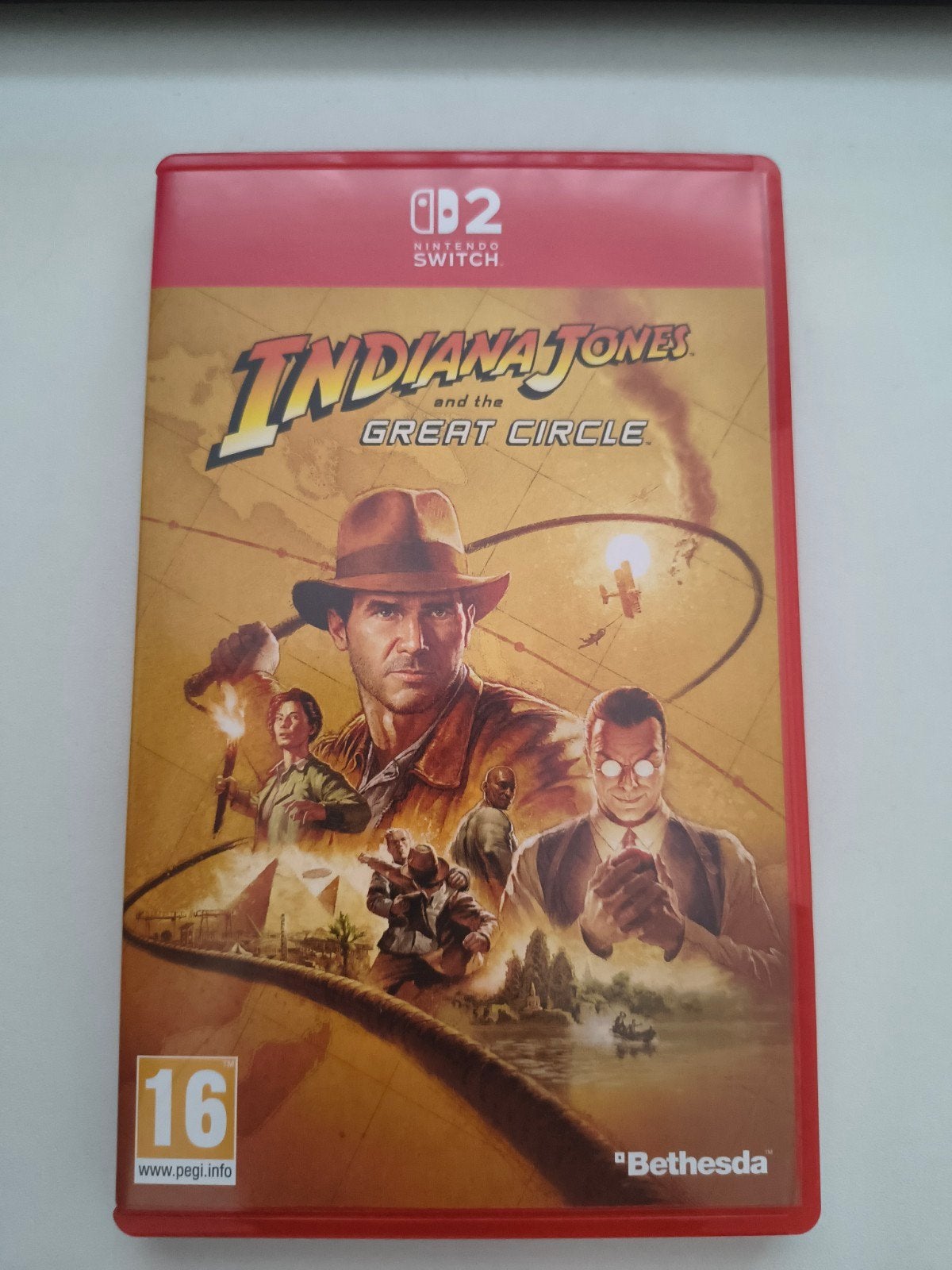 Indiana Jones and the Great Circle - Nintendo Switch, Ophalen of Verzenden, Zo goed als nieuw, Met 1 controller, Switch Original