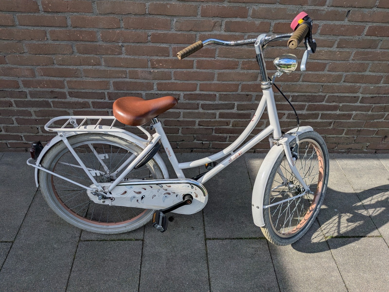 Alpina meisjesfiets 22x1.75 inch, Ophalen, Gebruikt, 20 inch