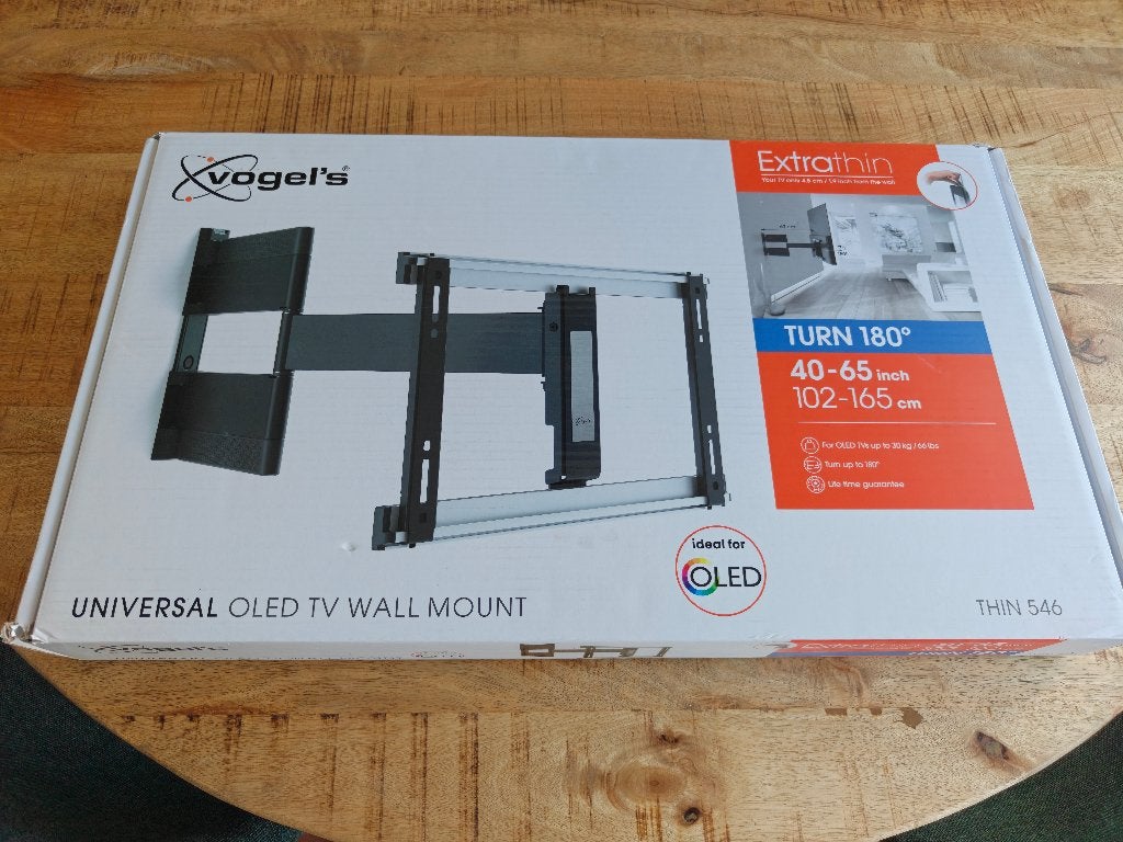 Vogel's THIN 546 ExtraThin tv beugel voor OLED tv's, Ophalen, Zo goed als nieuw