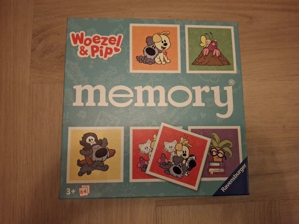 Woezel & Pip Memory spel - Ravensburger (Nieuw), Ophalen, Nieuw, Ravensburger