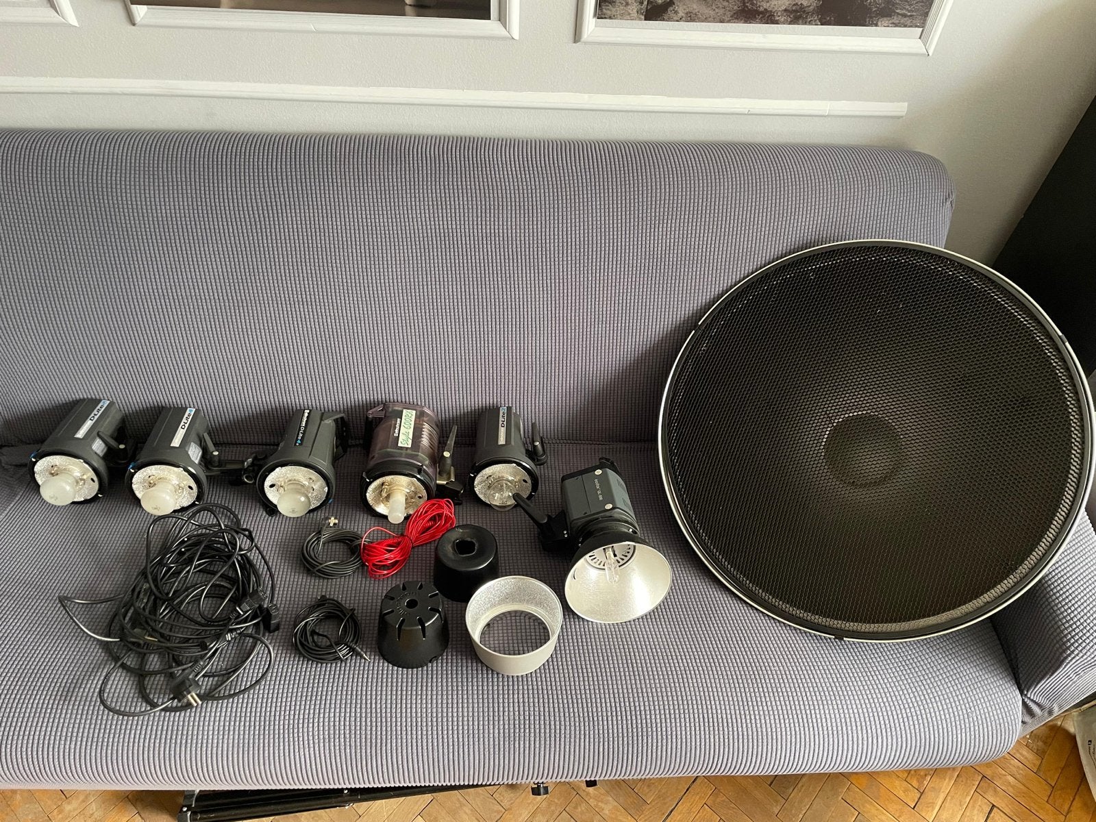 Elinchrom Studio Kit: 600RX, D-Lite 4 & Beauty Dish, Overige merken, Flitser, Ophalen of Verzenden, Gebruikt