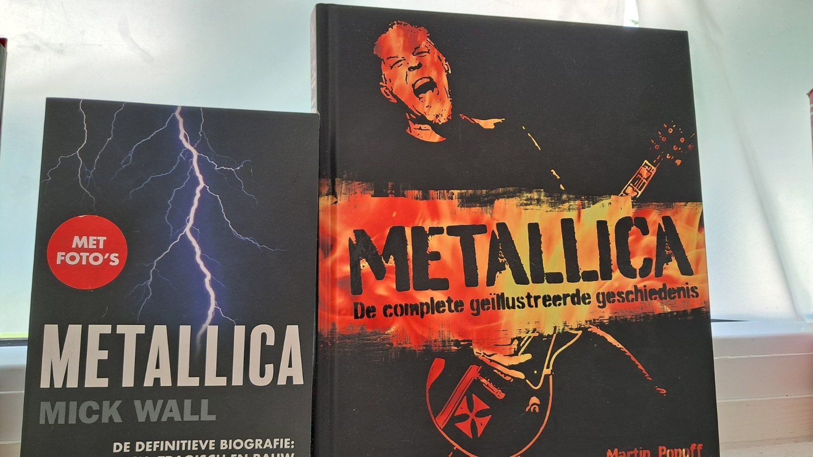 2 mooie boeken Metallica, Ophalen of Verzenden, Zo goed als nieuw