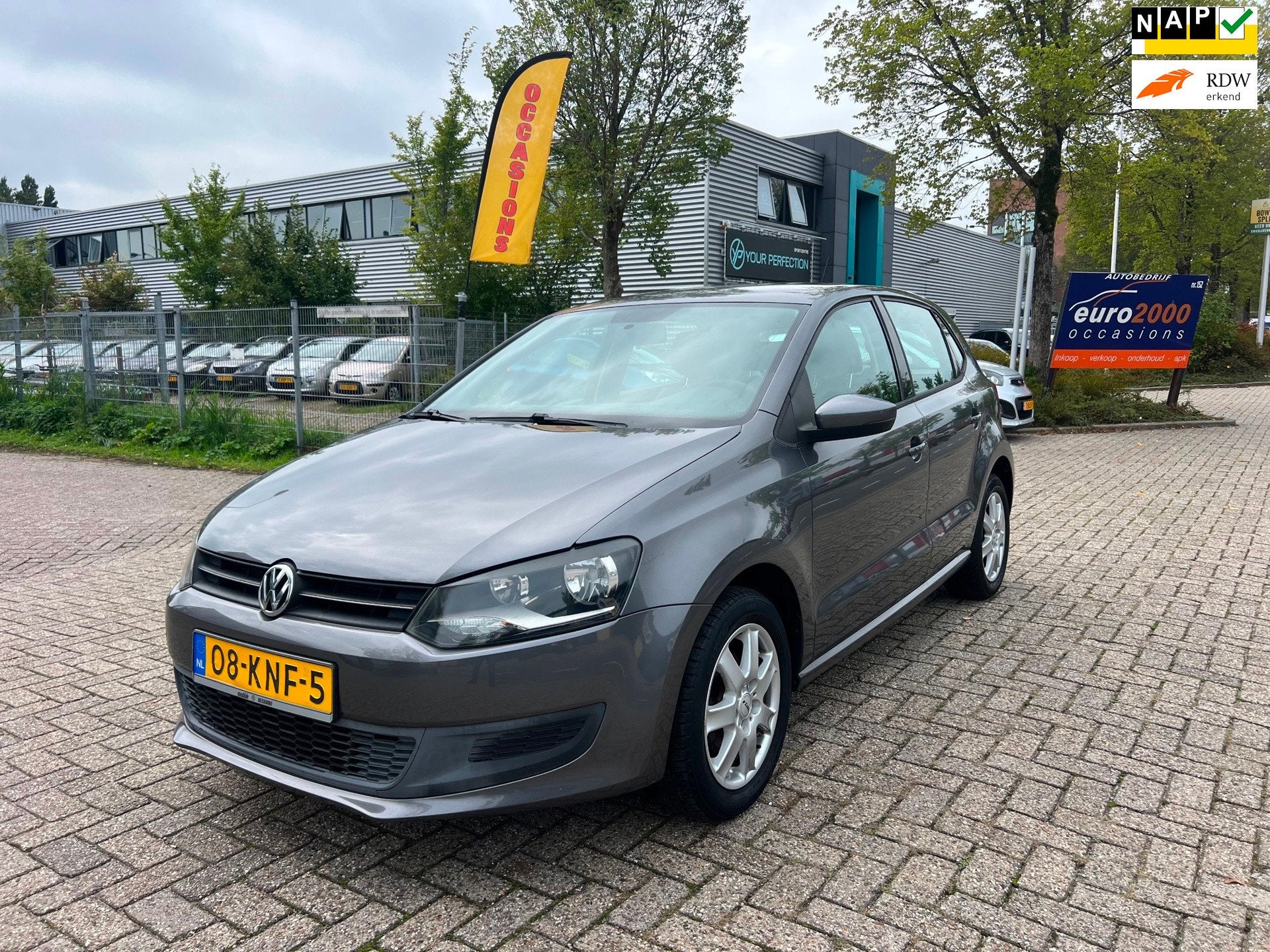 Volkswagen Polo 1.4-16V Comfortline - Airco - Nieuwe Apk, Voorwielaandrijving, 86 pk, 4 cilinders, Origineel Nederlands