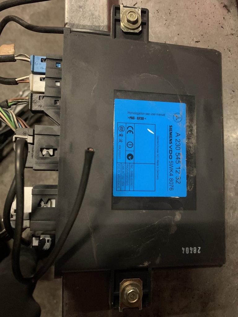 Mercedes-Benz S-Klasse W220 keyless go module, Gebruikt, -, Ophalen of Verzenden, -