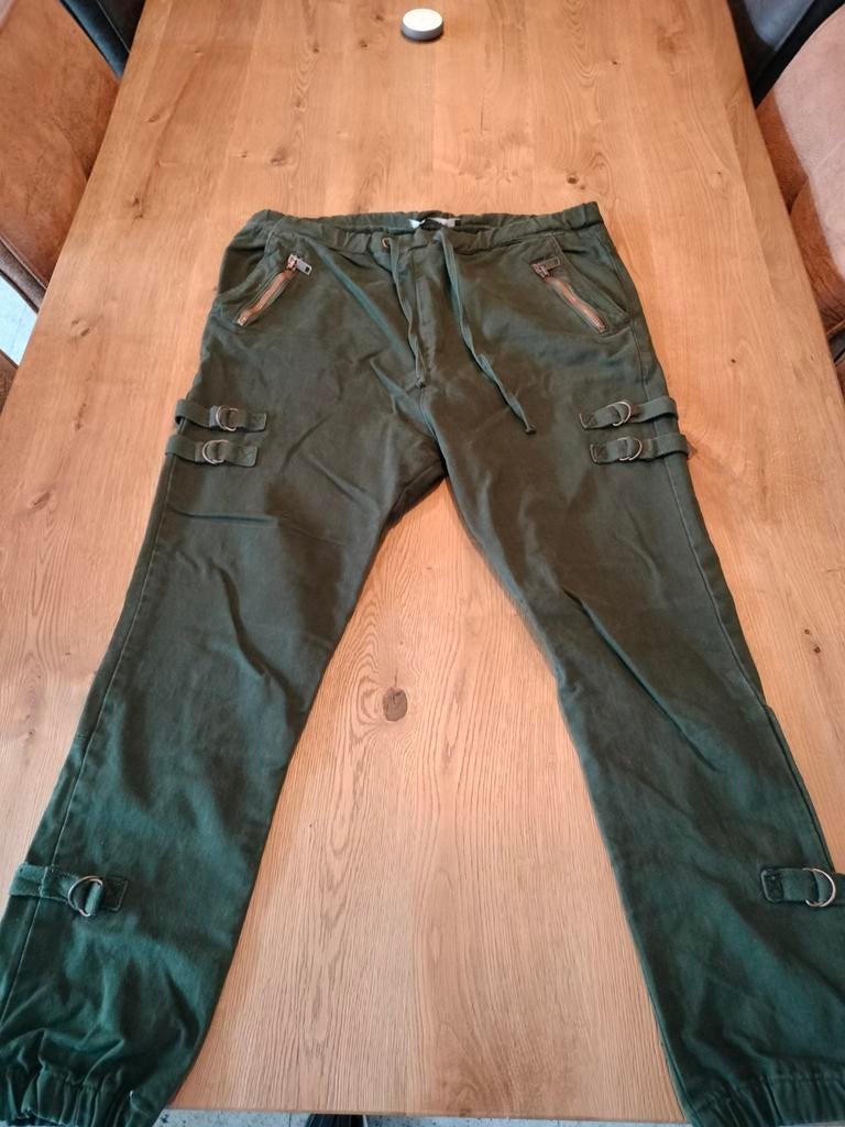 DEF Cargo Broek Maat 32 - Groen, Kleding | Dames, DEF, Ophalen of Verzenden, Maat 34 (XS) of kleiner, Lang