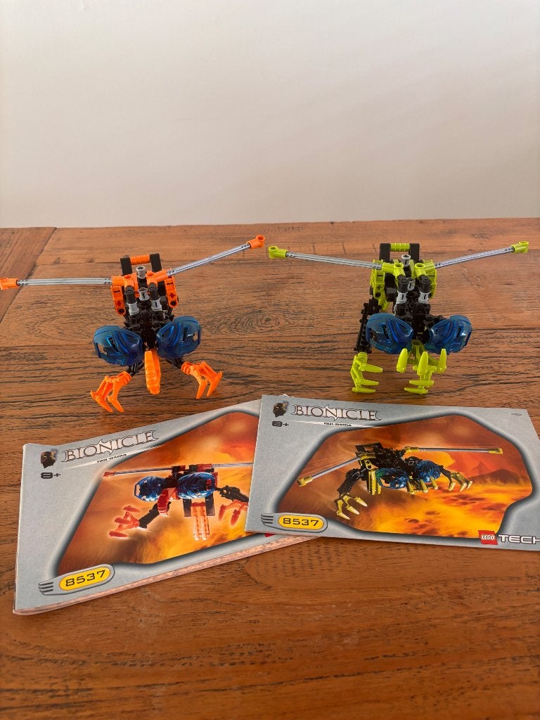 LEGO Bionicle Rui-Rama (8537), Bionicle, Lego, Inclusief instructies, Ophalen of Verzenden
