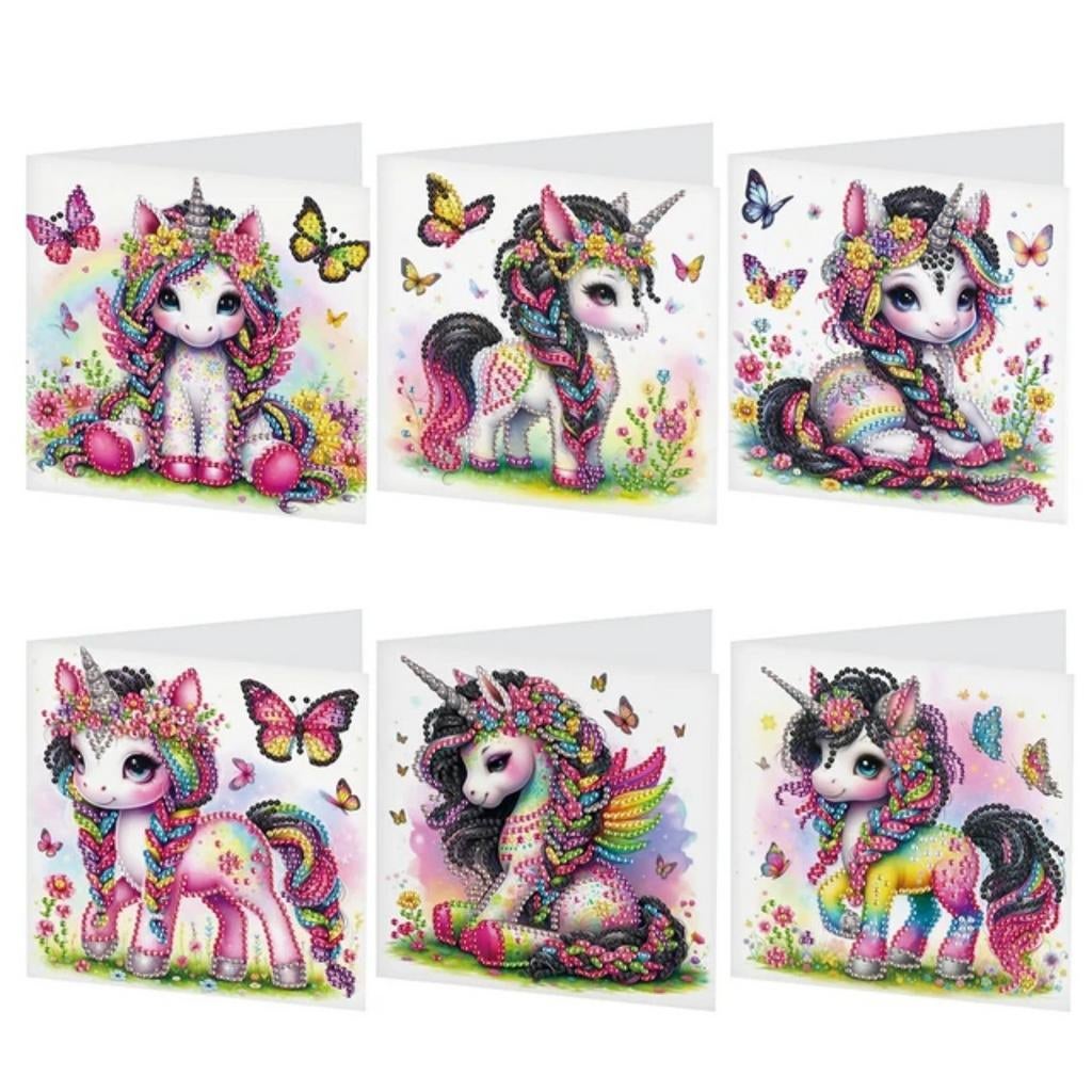 12 verschillende sets diamond painting verjaardagskaarten, Ophalen of Verzenden, Nieuw, Overige thema's, Overige typen