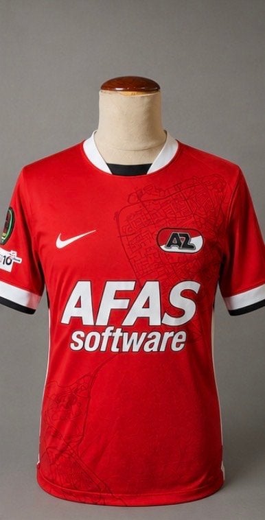 AZ Matchworn shirt met handtekening - Europese wedstrijd, Ophalen of Verzenden
