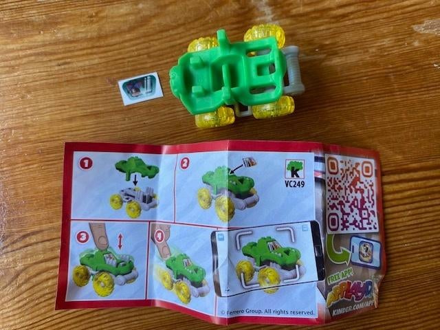 racing figuurtje vc249 uit ferrero surprise eieren, Ophalen of Verzenden, Zo goed als nieuw