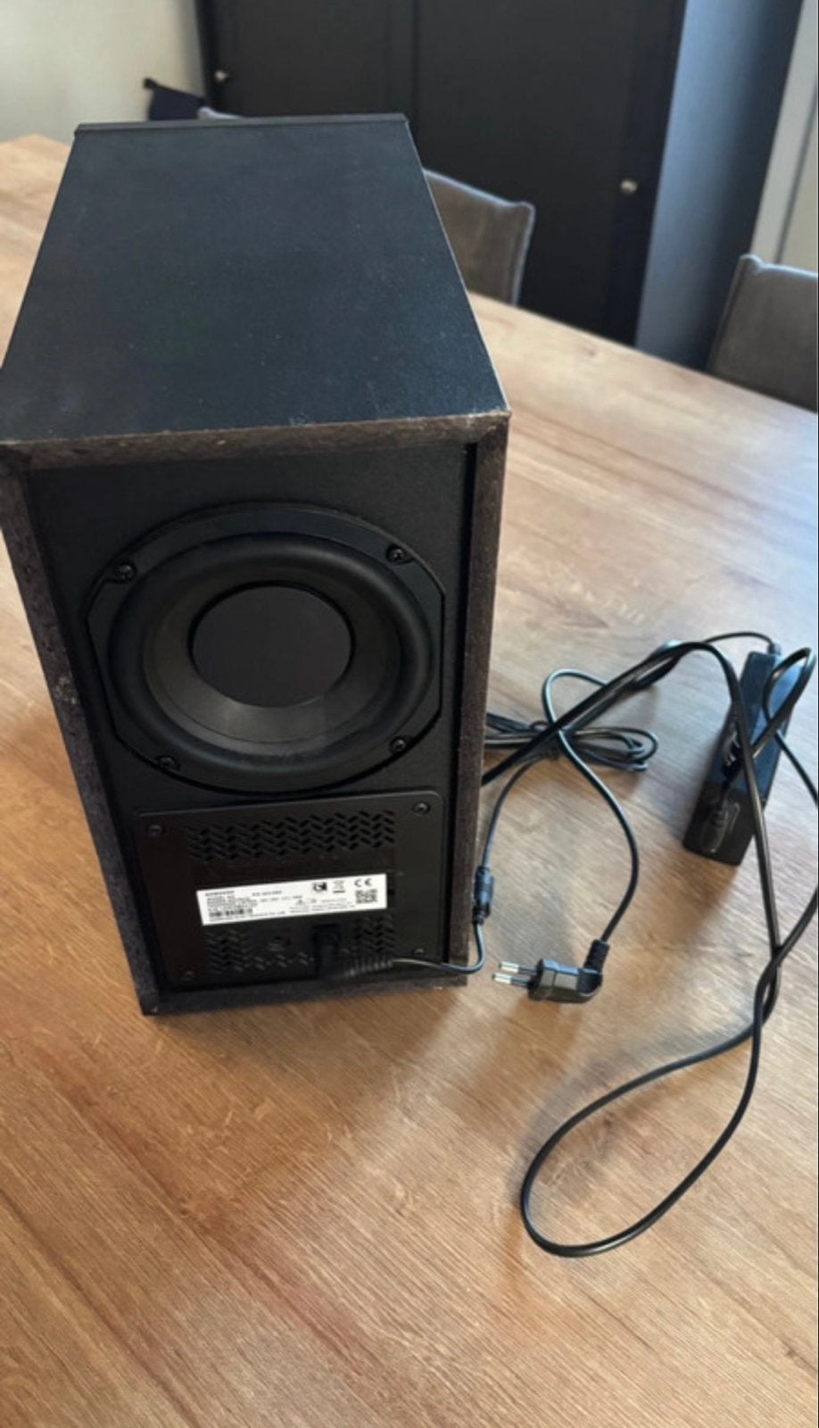 Samsung Subwoofer - Krachtige Bas voor Thuisbioscoop, Audio, Tv en Foto, Luidsprekers, Ophalen, Subwoofer, Zo goed als nieuw, Basreflex