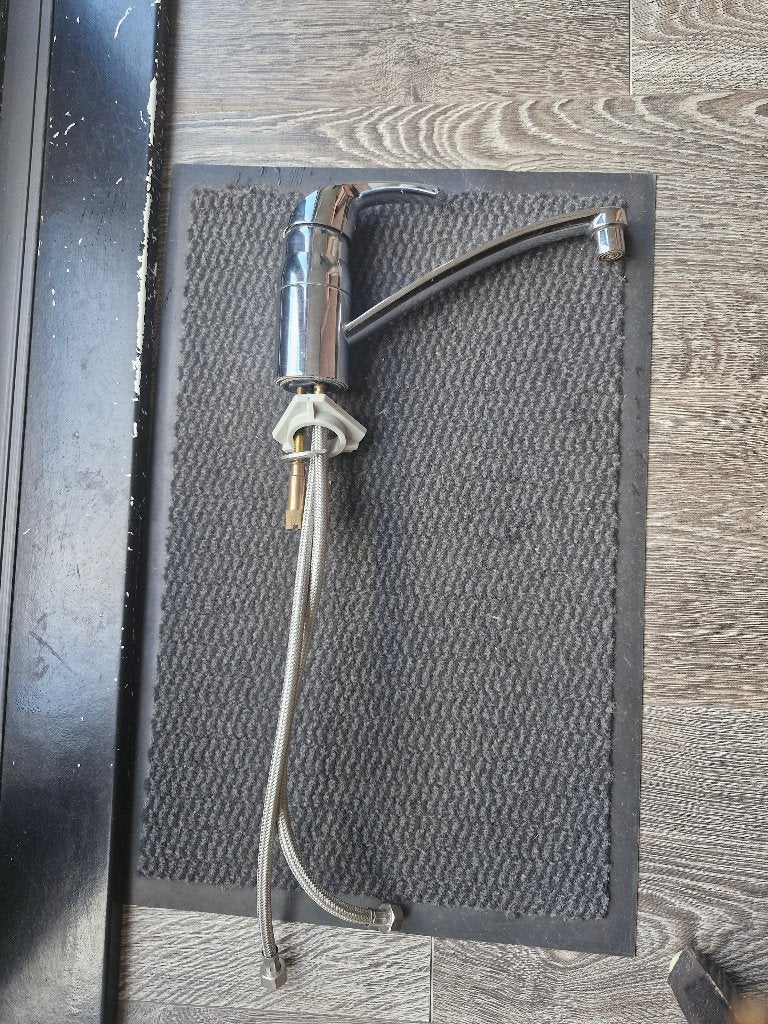Grohe Eurodisc keukenkraan, Doe-het-zelf en Verbouw, Ophalen, Gebruikt, Chroom, Kraan