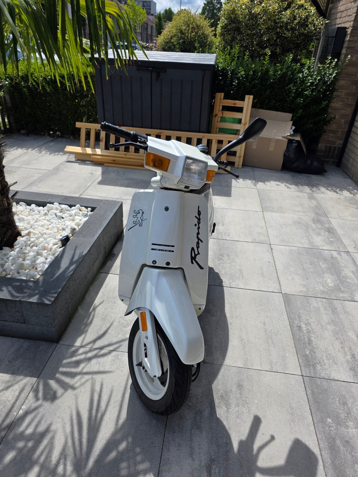 Peugeot Rapido Scooter - Parelmoer Wit, Ophalen, Gebruikt, Overige modellen