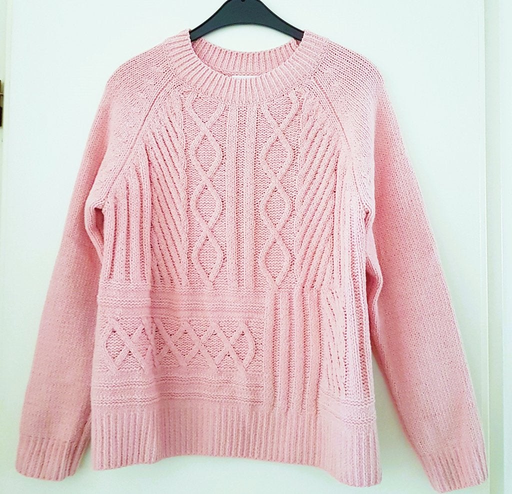 Roze gebreide dames trui maat M *NIEUW*, Ophalen of Verzenden, Nieuw, Maat 38/40 (M), Roze