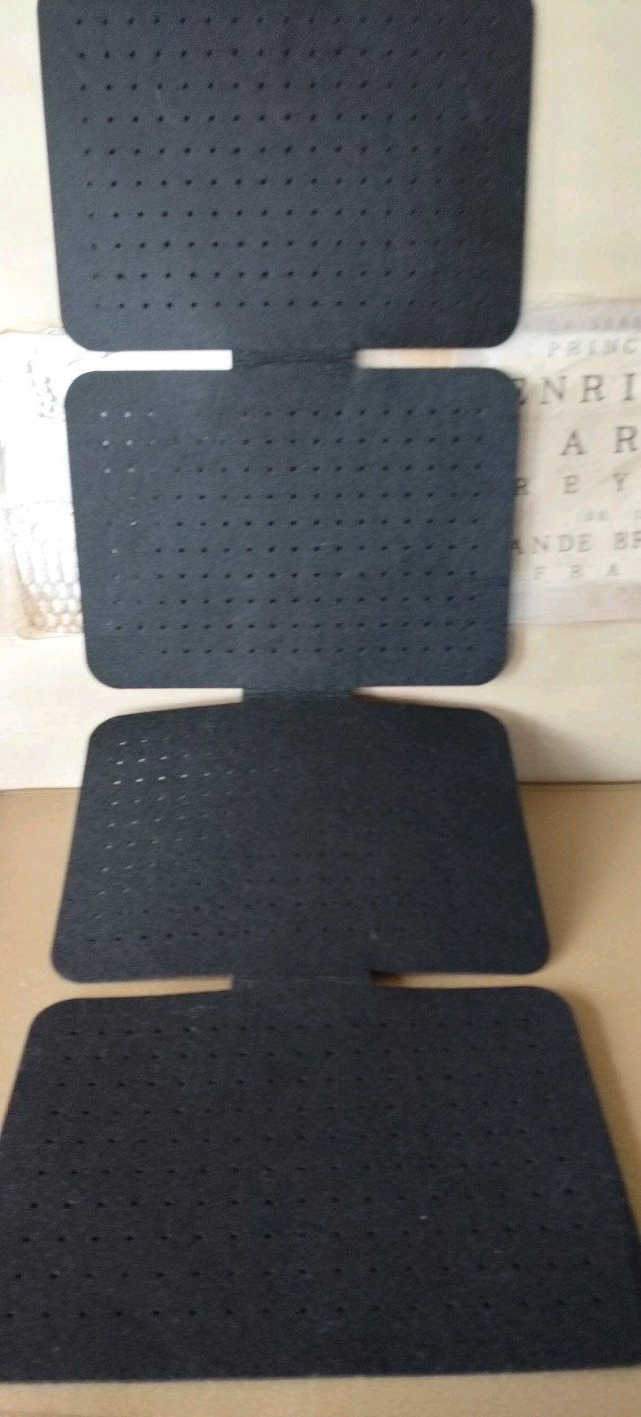Oorbellen, broches,pins Organizer Display - Zwart Vilt, Verzenden, Nieuw