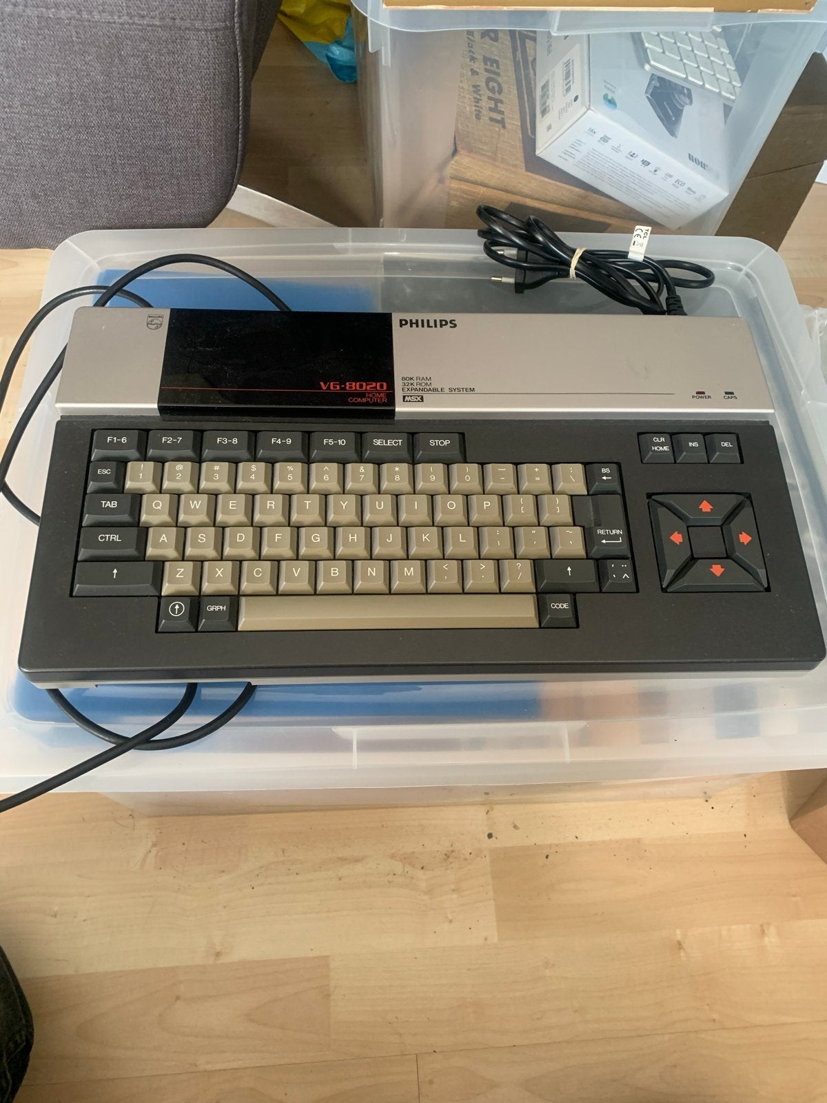 Philips VG-8020 MSX Home Computer - Vintage Retro PC, Ophalen of Verzenden