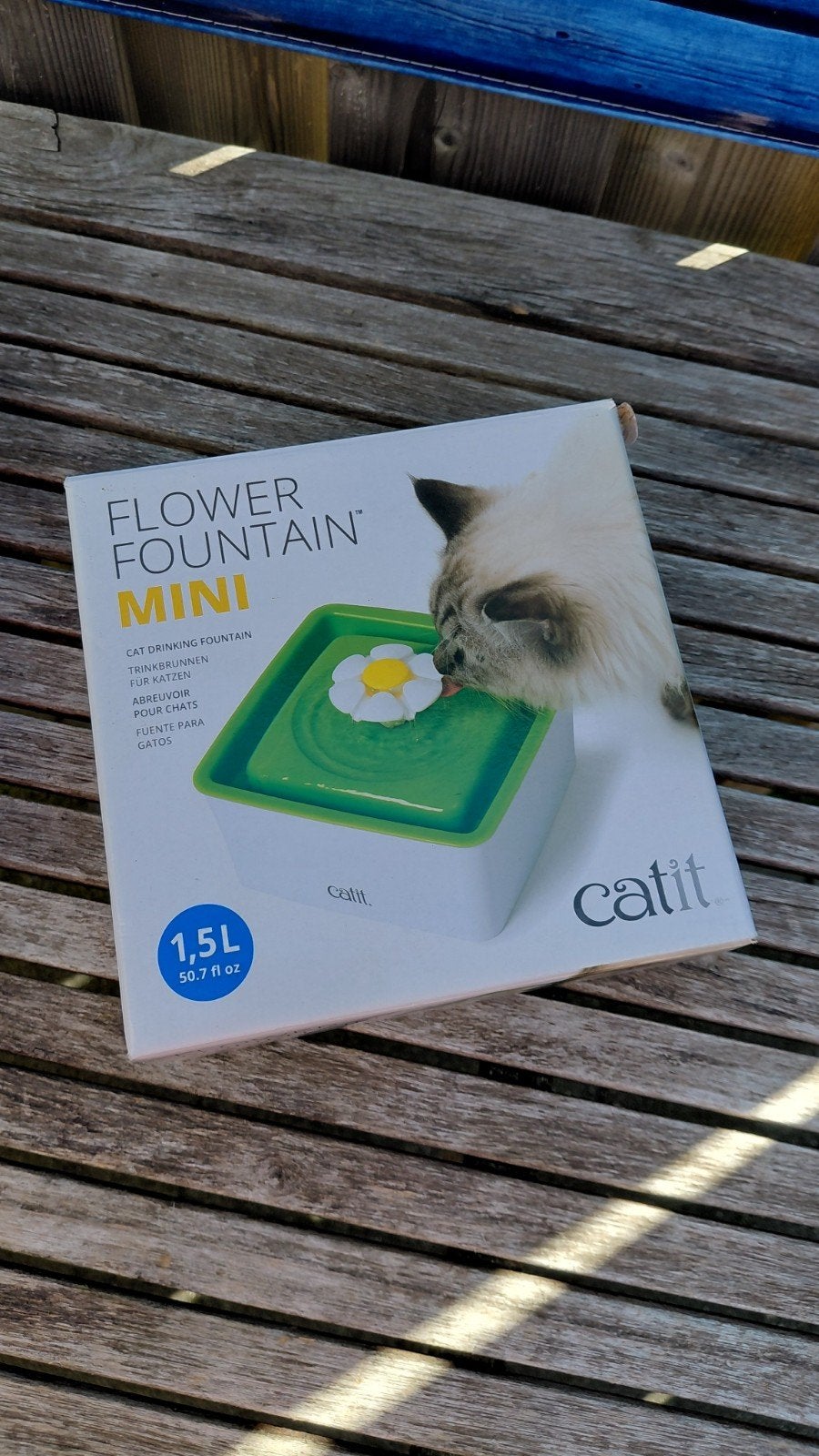 Catit mini drink flower fontein bloem fontein drinkbak, Ophalen of Verzenden