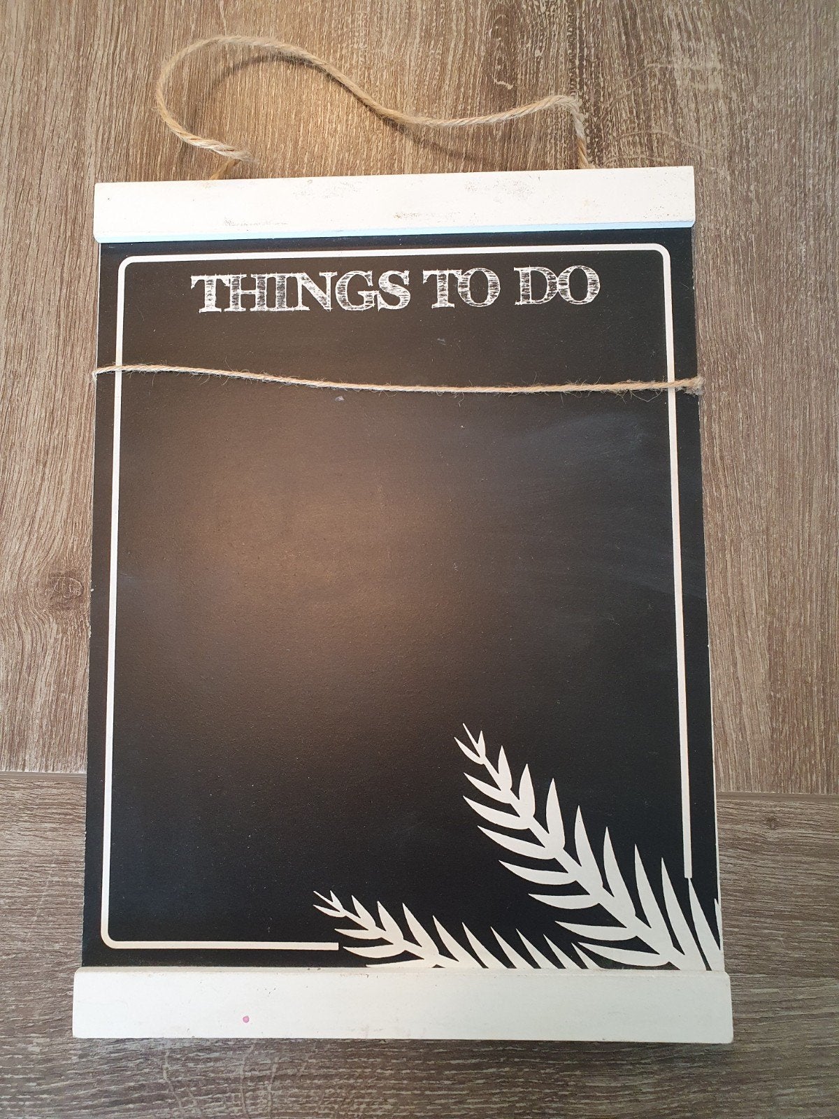 Memo Krijtbord "Things to do" 35 x 25.5cm, Ophalen of Verzenden, Gebruikt, Krijtbord