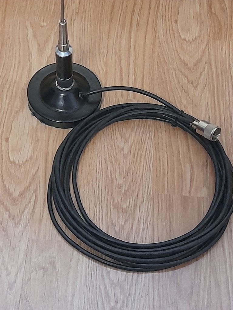 Magneetvoet antenne, Telecommunicatie, Ophalen of Verzenden, Zo goed als nieuw, Antenne