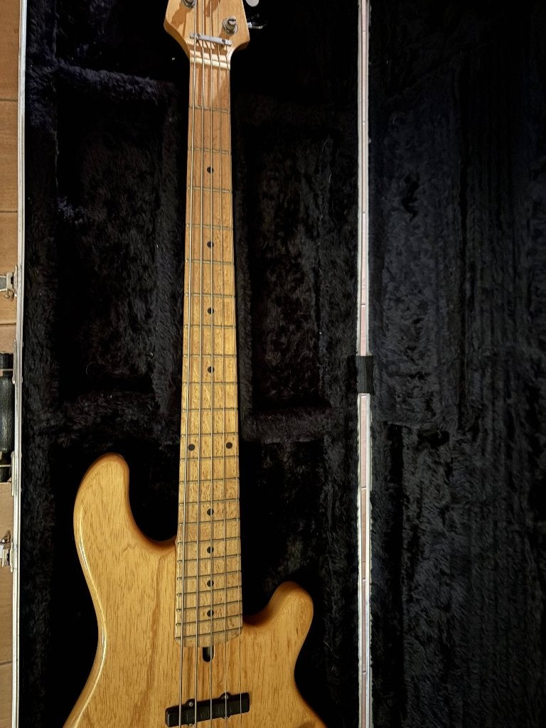Lakland Skyline 55-02, Muziek en Instrumenten, Snaarinstrumenten | Gitaren | Bas, Ophalen of Verzenden, Gebruikt, Elektrisch, 5-snarig