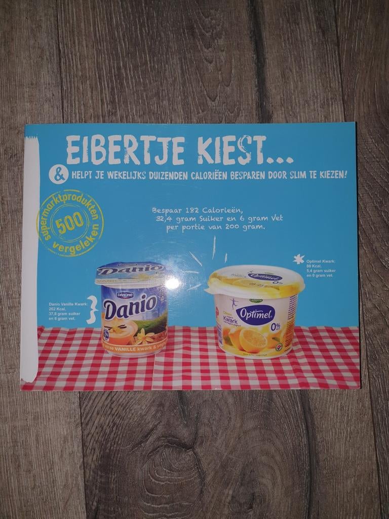 Eibertje kiest...& helpt je wekelijks duizenden calorieën be, Ophalen of Verzenden, Gelezen, Eibertje van Halteren