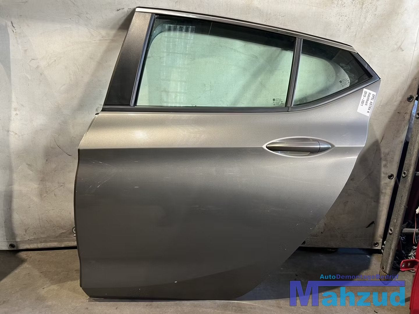 OPEL ASTRA K hatchback Grijs links achter deur portier 2015-, Gebruikt, Deur, Opel Automobile GmbH, Ophalen of Verzenden
